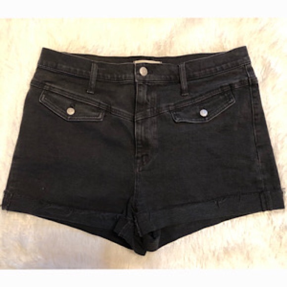 “NEW” Madewell High-Rise Denim Short *Western Yoke Edition - Picture 3 of 7